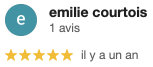 Google Rate emilie courtois